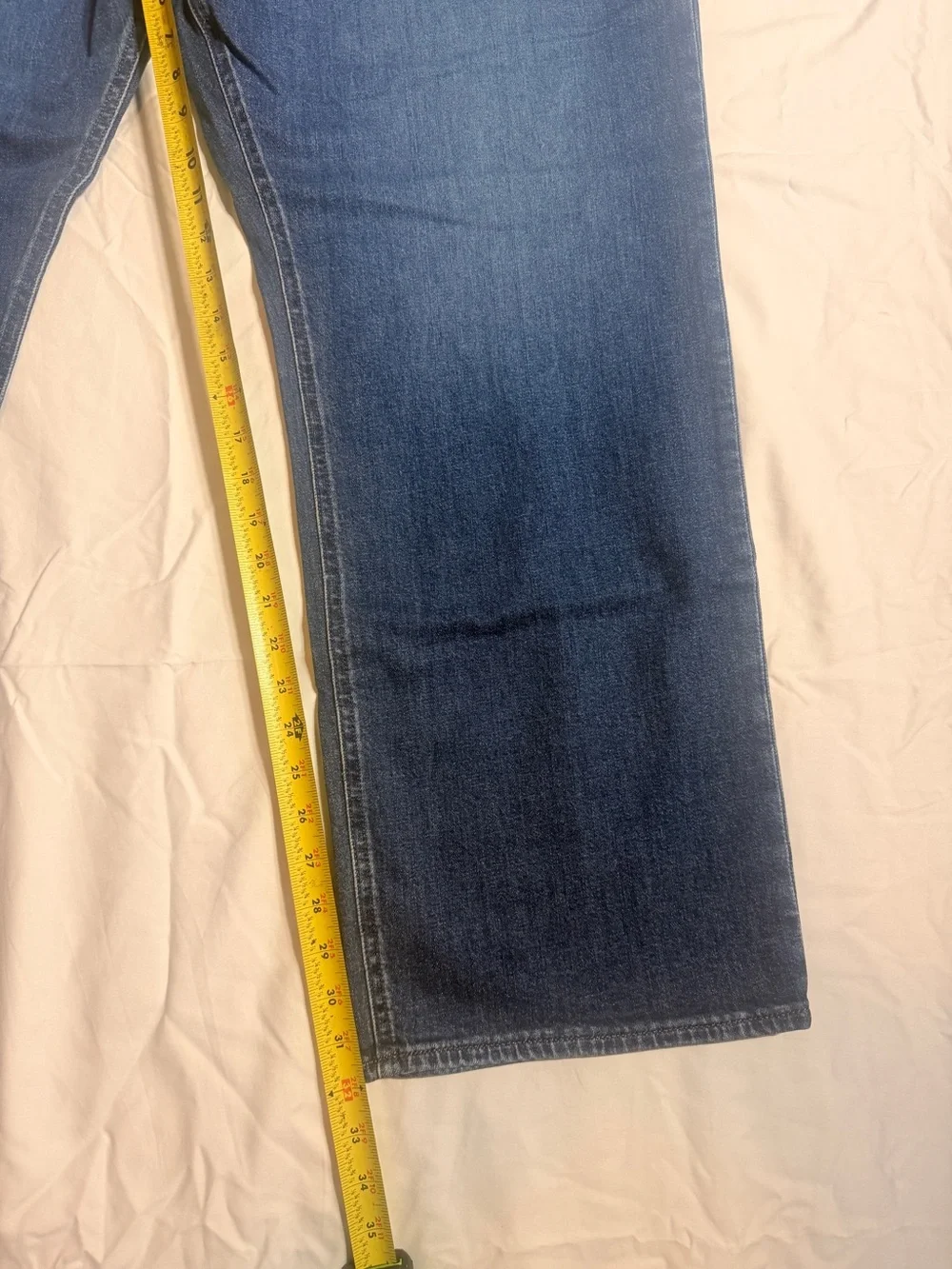 NWT Banana Republic Men’s Jeans Blue Size 44x32 Straight Fit Mid Rise
